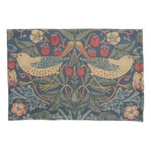 Housse D'oreillers William Morris Fraise Voleurs Oiseaux