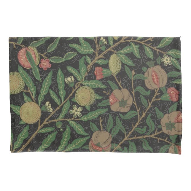 Housse D'oreillers William Morris grenade classique fruits (devant)