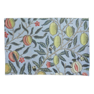 Housse D'oreillers William Morris Motif Fruit Rouge Grenade Vintage
