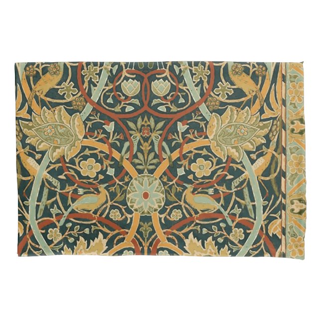 Housse D'oreillers William Morris Perse Art oriental de la moquette (devant)