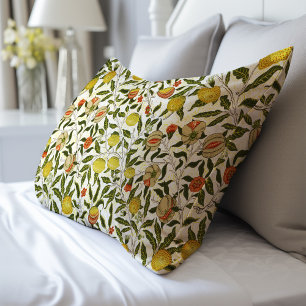 Housse D'oreillers William Morris Pomegranate Lemons Motif Vintage