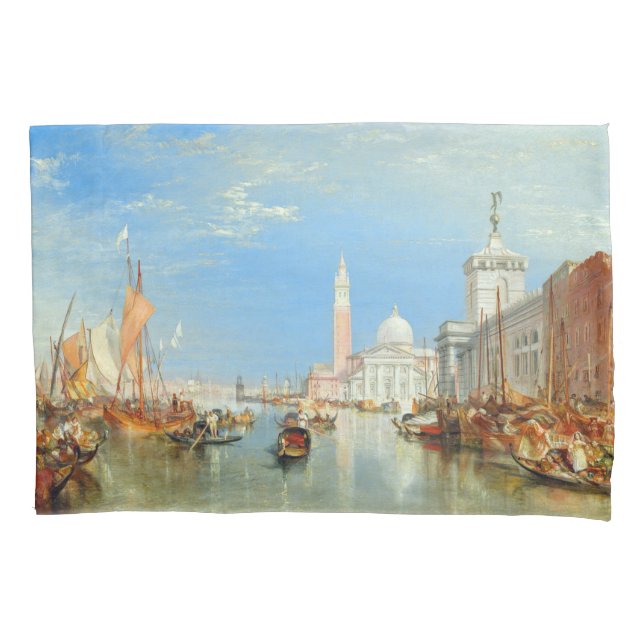 Housse D'oreillers William Turner - Venise, le Dogana et San Giorgio (devant)
