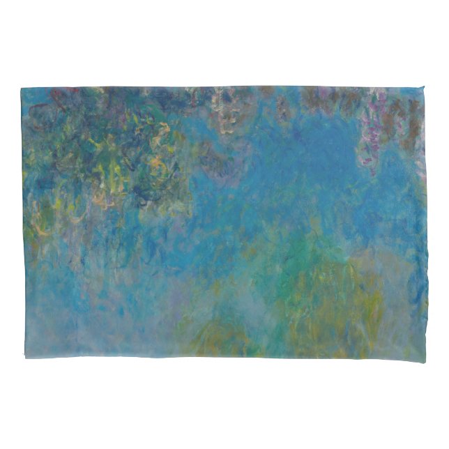 Housse D'oreillers Wisteria par Claude Monet (devant)