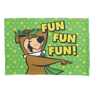Housse D'oreillers Yogi Bear Fun Amusant