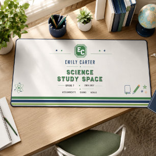 Housse personnalisée de l'école de science vert ma
