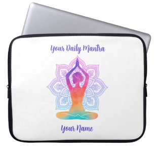 Housse personnalisée pour ordinateur portable Yoga