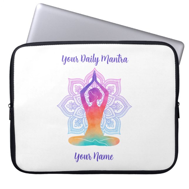 Housse personnalisée pour ordinateur portable Yoga (Devant)