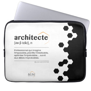 Housse pour ordinateur Architecte