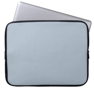Housse Pour Ordinateur Portable #028 Collection de couleurs bleu gris clair