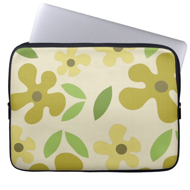 Housse pour ordinateur portable 13" Flower Camo (Devant)