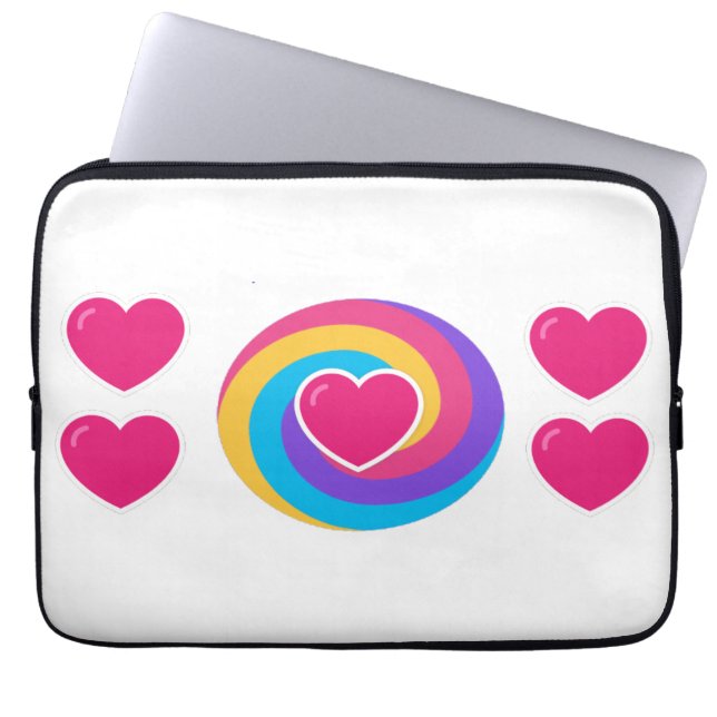 Housse pour ordinateur portable 15,5 et 13 pouces  (Devant)