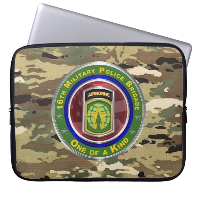 Housse Pour Ordinateur Portable 16e brigade de la police militaire (Devant)