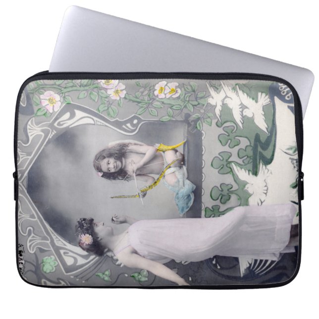 Housse Pour Ordinateur Portable 1904 Art Nouveau Valentin (Devant)