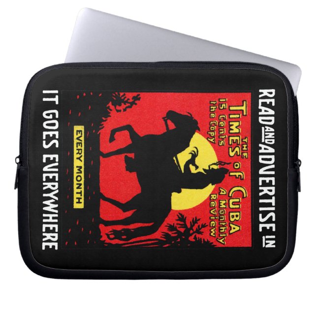 Housse Pour Ordinateur Portable 1920 Le Times de Cuba (Devant)