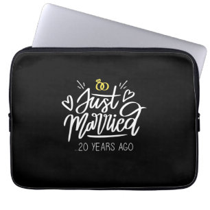 Housse Pour Ordinateur Portable    20e anniversaire du Mariage