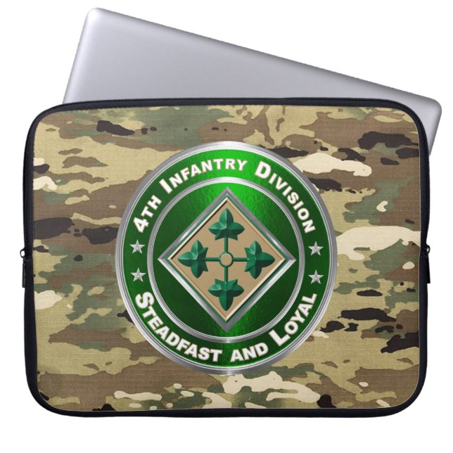 Housse Pour Ordinateur Portable 4ème division d'infanterie   (Devant)