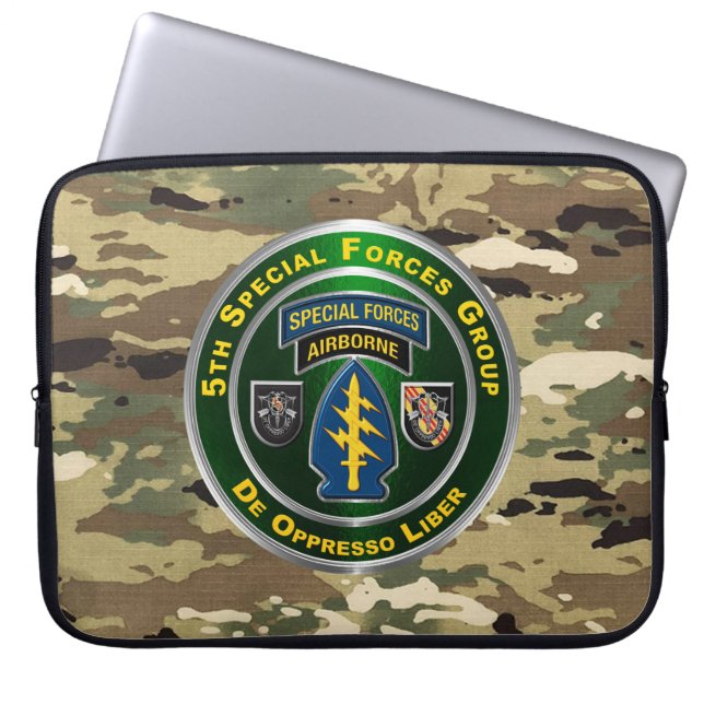 Housse Pour Ordinateur Portable 5th Groupe des Forces Spéciales  (Devant)