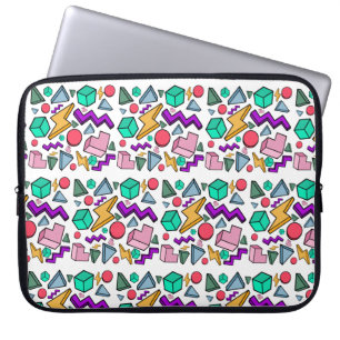 Housse Pour Ordinateur Portable 80s esthétique Vintage rétro