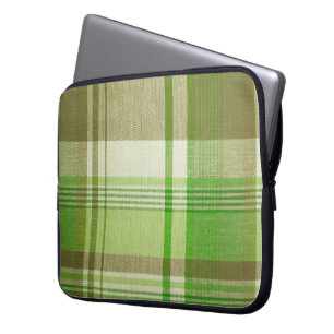 Housse pour ordinateur portable à carreaux