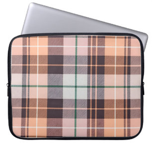 Housse Pour Ordinateur Portable à damiers Brown