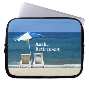 Housse Pour Ordinateur Portable Aaah...Retraite, design populaire,