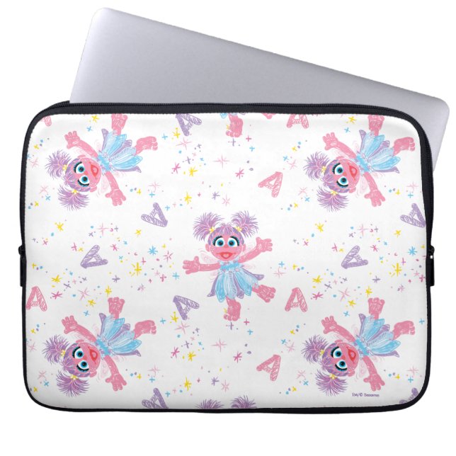 Housse Pour Ordinateur Portable Abby Cadabby Sparkle Motif (Devant)