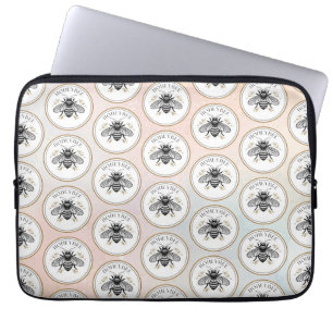 Housse Pour Ordinateur Portable Abeille à miel