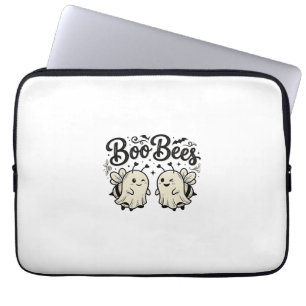 Housse Pour Ordinateur Portable Abeilles Bouh Design de Fantôme d'Halloween Vintag