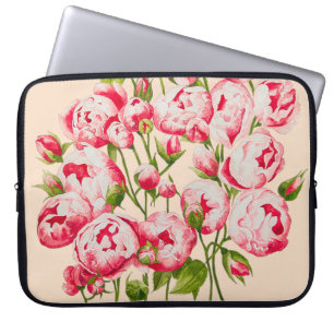 Housse Pour Ordinateur Portable Abondance de Rosy sur une manchette d'ordinateur p