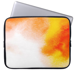 Housse Pour Ordinateur Portable Abstract watercolor luxury fluid art painting. han
