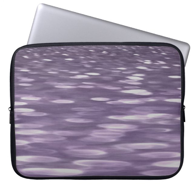 Housse Pour Ordinateur Portable Abstrait #1 : Ultra Violet Shimmer (Devant)