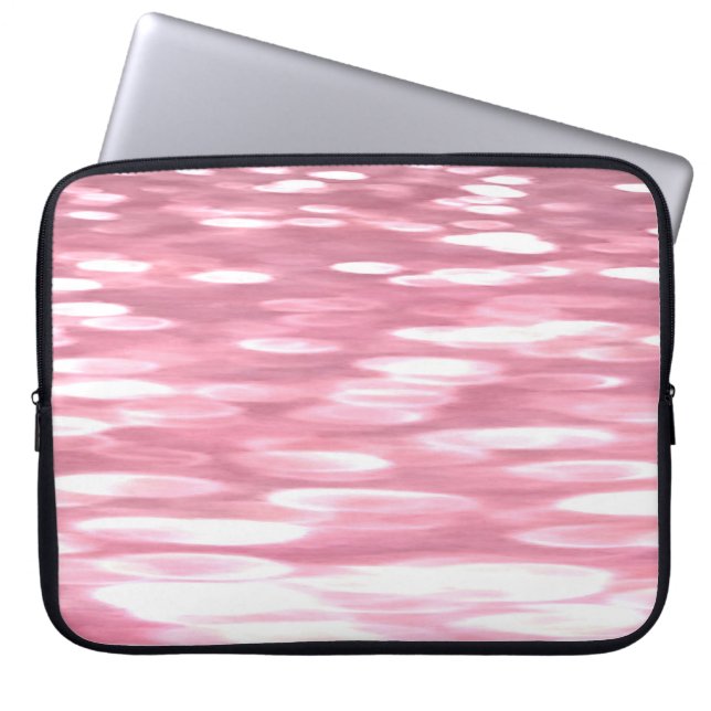 Housse Pour Ordinateur Portable Abstrait #3 : Brillant rose (Devant)