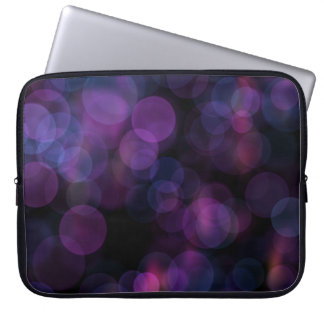 Housse pour ordinateur portable Abstrait Bokeh Ros