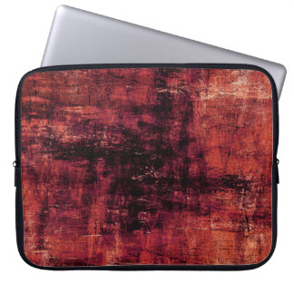 Housse Pour Ordinateur Portable Abstrait couleur foncé surface abstraite, vieilli,
