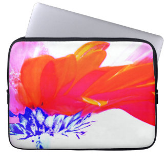 Housse Pour Ordinateur Portable Abstrait floral de marguerite pop art multicolore 