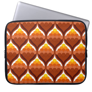 Housse Pour Ordinateur Portable abstraits formes biologiques motif de victoire déc