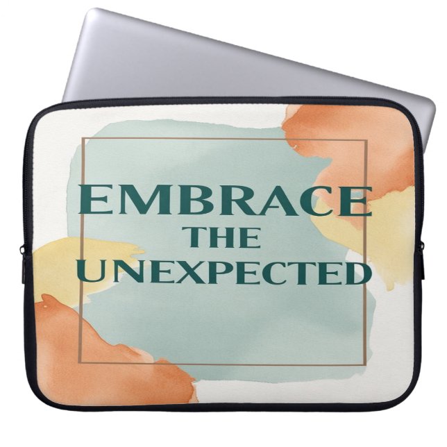 Housse Pour Ordinateur Portable Acceptez l'option Inattendue 2 (Devant)