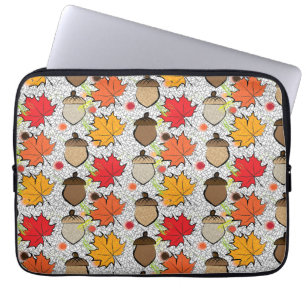 Housse Pour Ordinateur Portable Acorns and leaves VII
