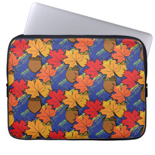 Housse Pour Ordinateur Portable Acorns et feuille I