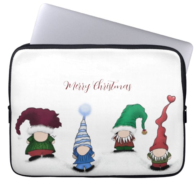 Housse Pour Ordinateur Portable Adorable Gnome Posse (Devant)