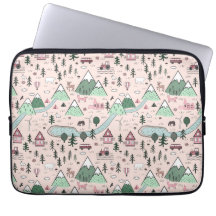 Agritourisme scandinave Motif rose