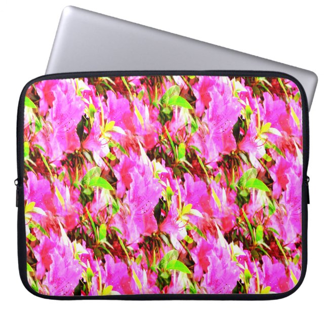Housse Pour Ordinateur Portable Ahhh le bonheur du printemps... (Devant)