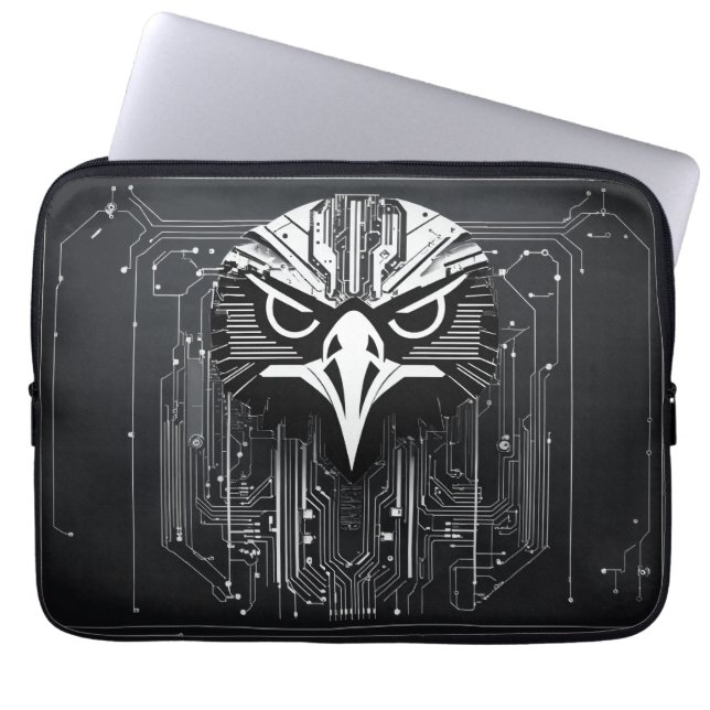 HOUSSE POUR ORDINATEUR PORTABLE AI EAGLE NEOPRENE (Devant)