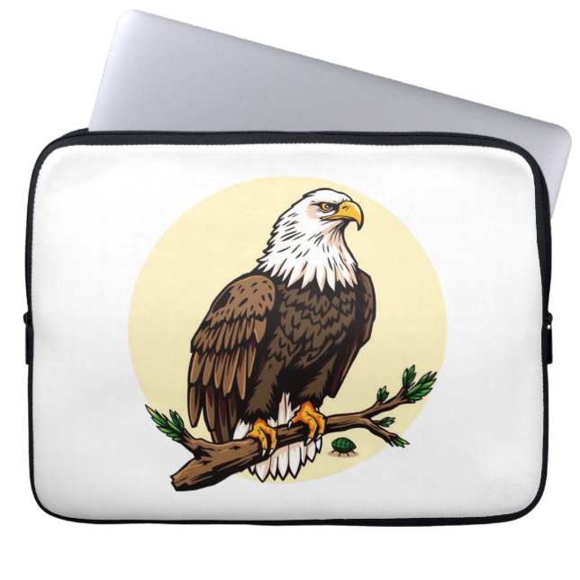 Housse Pour Ordinateur Portable Aigle (Devant)