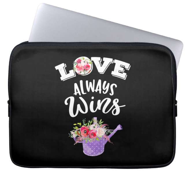 Housse Pour Ordinateur Portable  | Aimer toujours gagner (Devant)