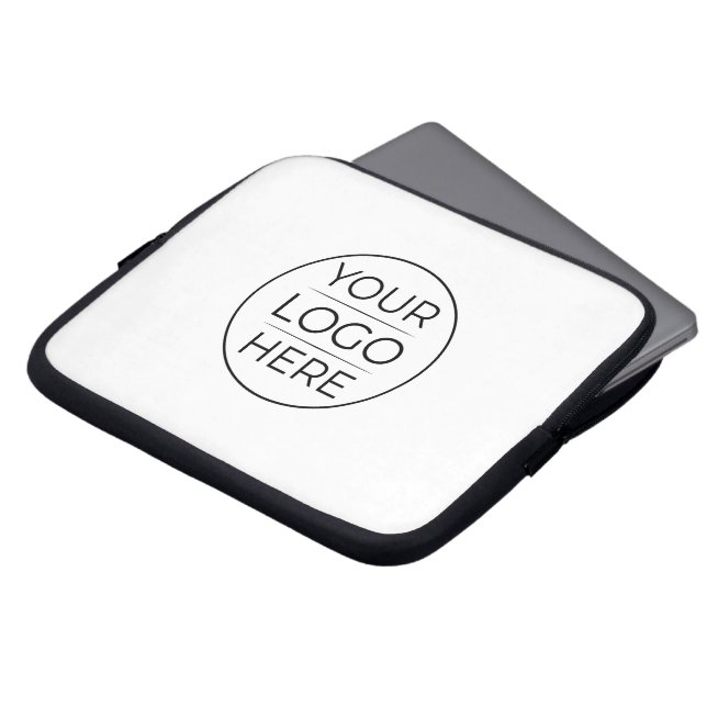 Housse Pour Ordinateur Portable Ajouter simplement votre logo Entreprise (Devant haut)