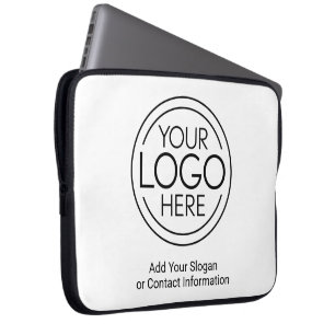 Housse Pour Ordinateur Portable Ajouter Votre Logo Entreprise Moderne Minimaliste