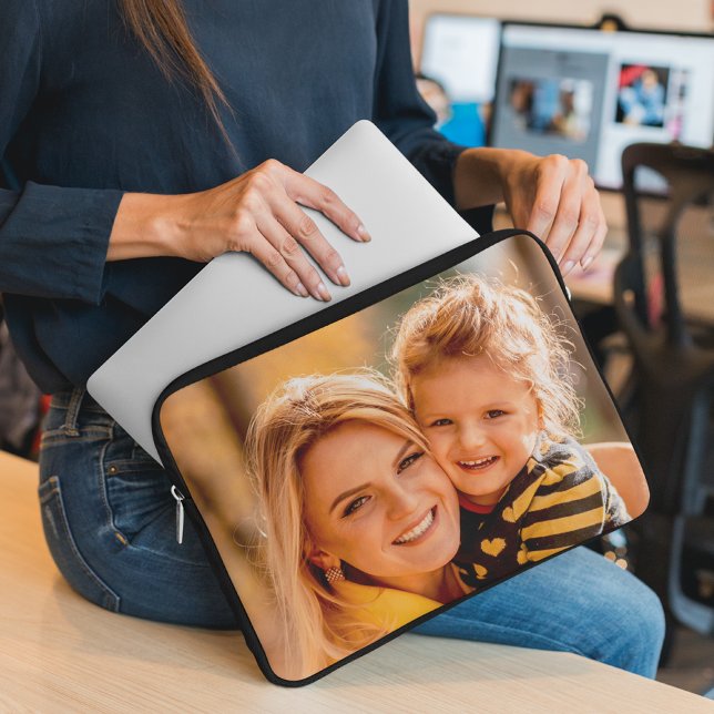 Housse Pour Ordinateur Portable Ajouter votre propre photo (Créateur téléchargé)