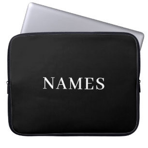 Housse Pour Ordinateur Portable Ajoutez Votre Nom