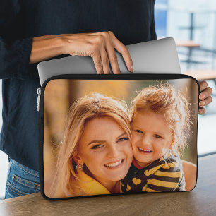Housse Pour Ordinateur Portable Ajoutez votre propre photo ou logo personnalisé